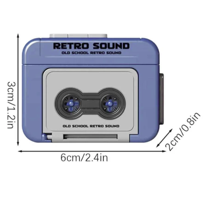 Mini Cassette Retro